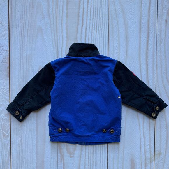 Polo Ralph Lauren Boys Size 12M Reversible Jacket Bleecker Classic Challenge Cup - Picture 3 of 11
